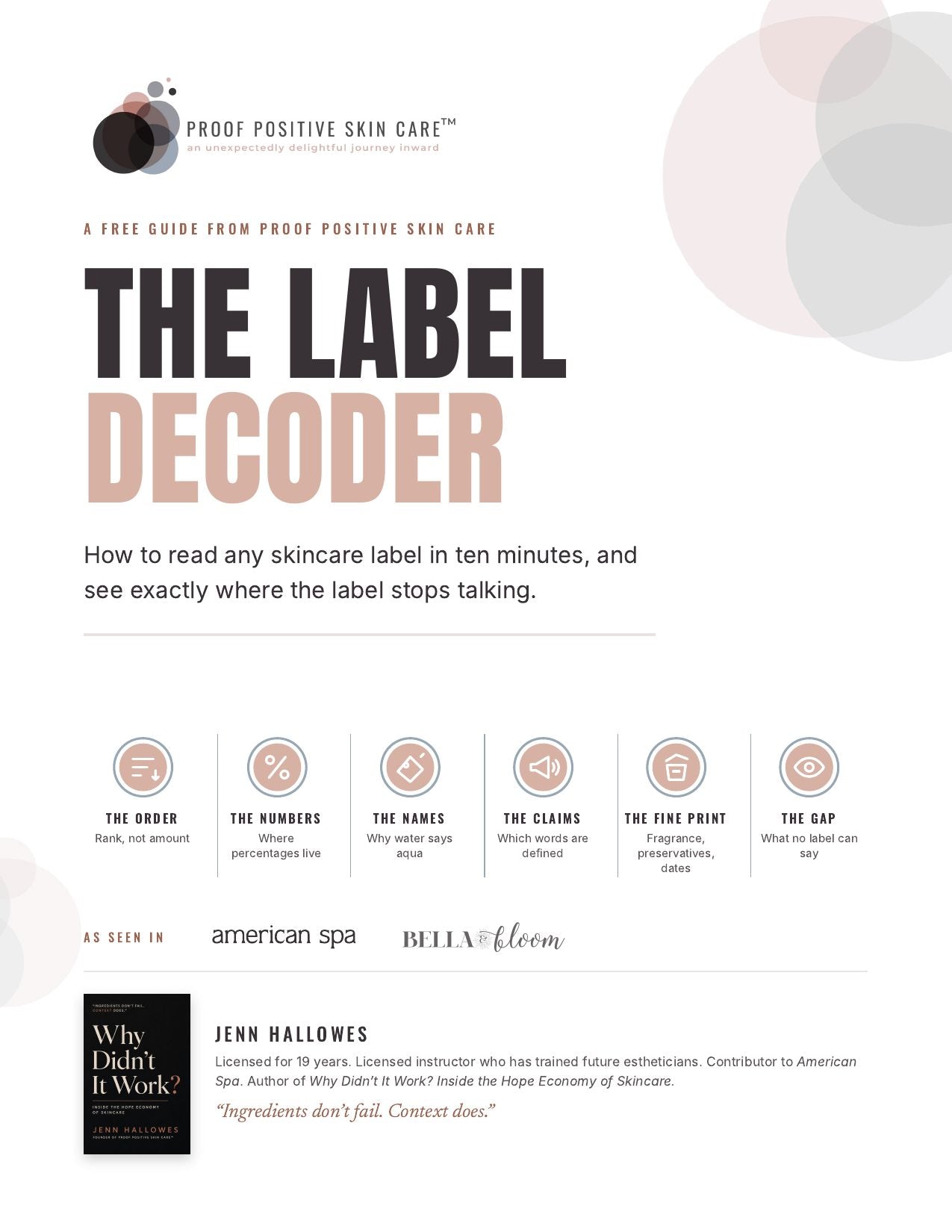 The Label Decoder, page 1 of 13