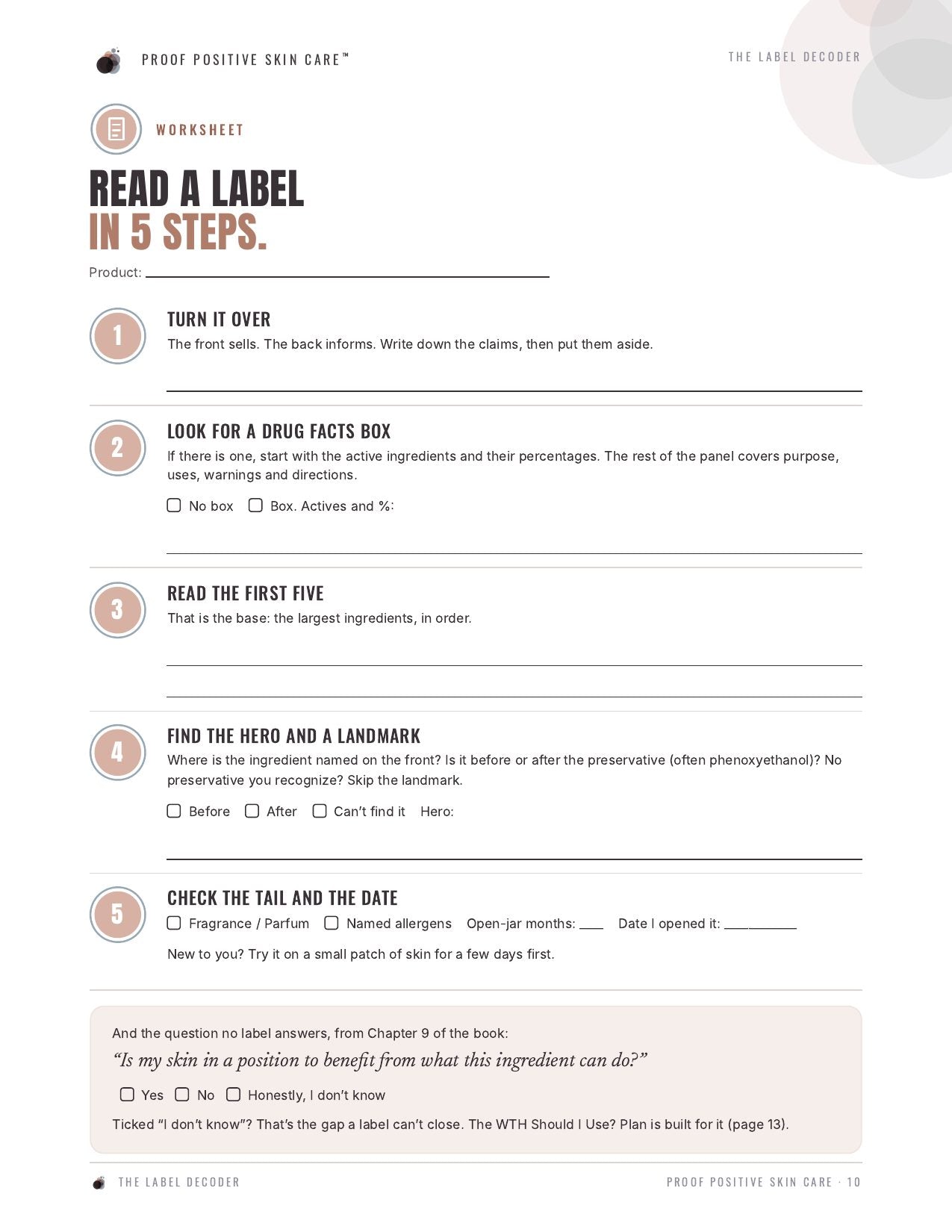 The Label Decoder, page 10 of 13