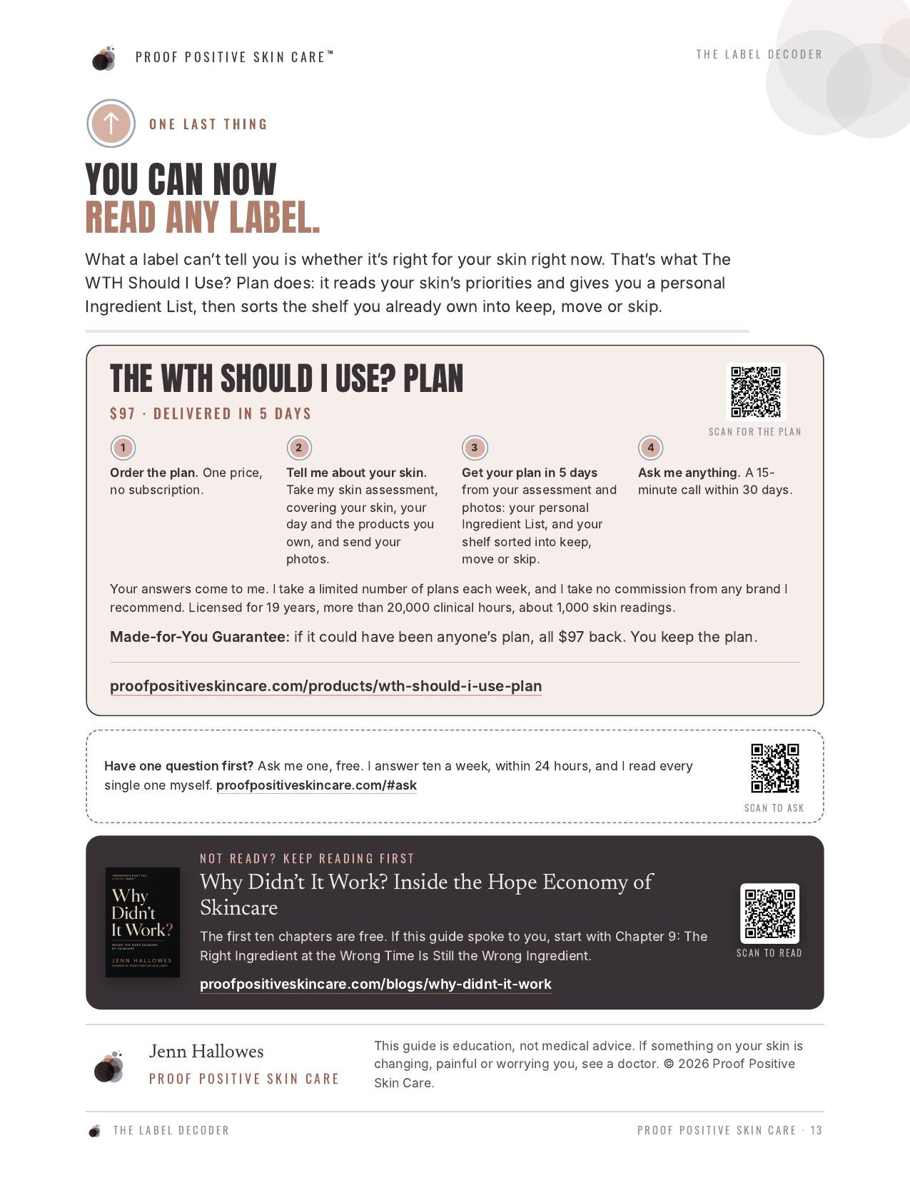 The Label Decoder, page 13 of 13