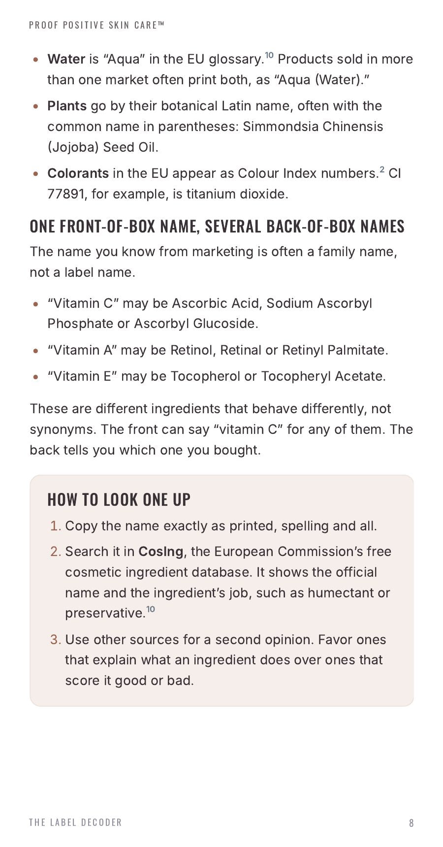 The Label Decoder, page 8 of 23