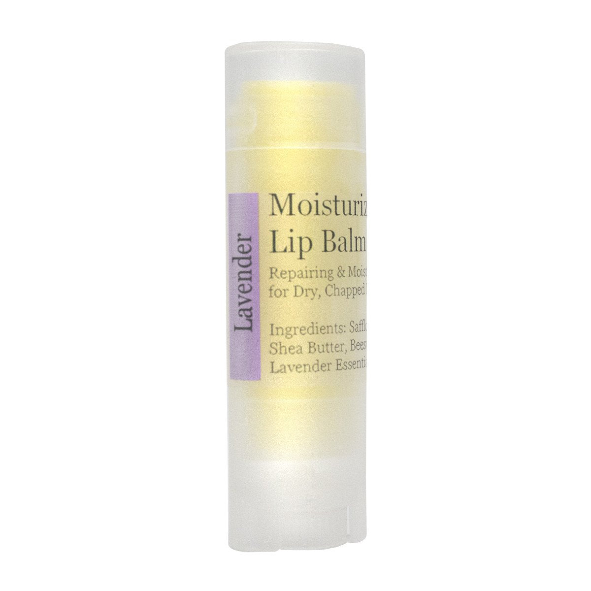Moisturizing Lip Balm with organic shea butter in three natural flavors