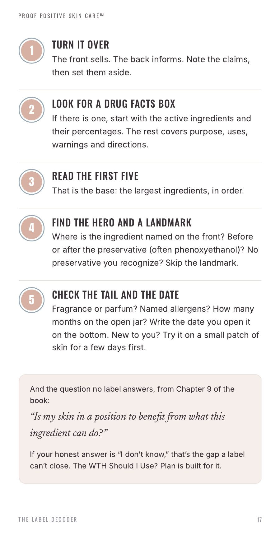 The Label Decoder, page 17 of 23