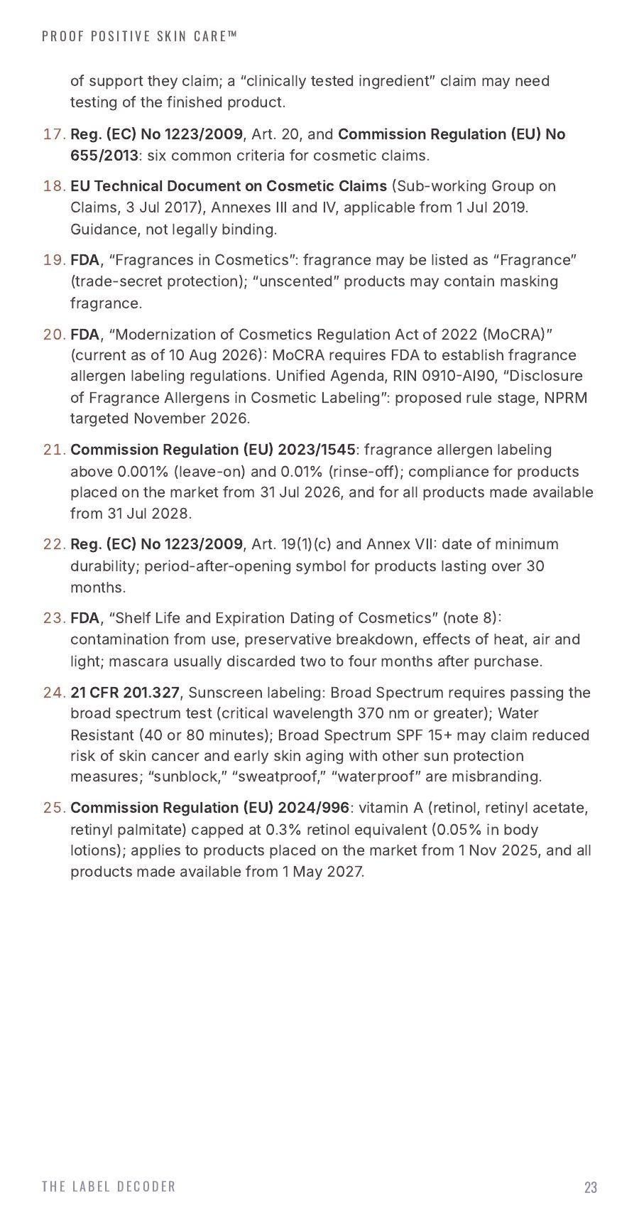 The Label Decoder, page 23 of 23